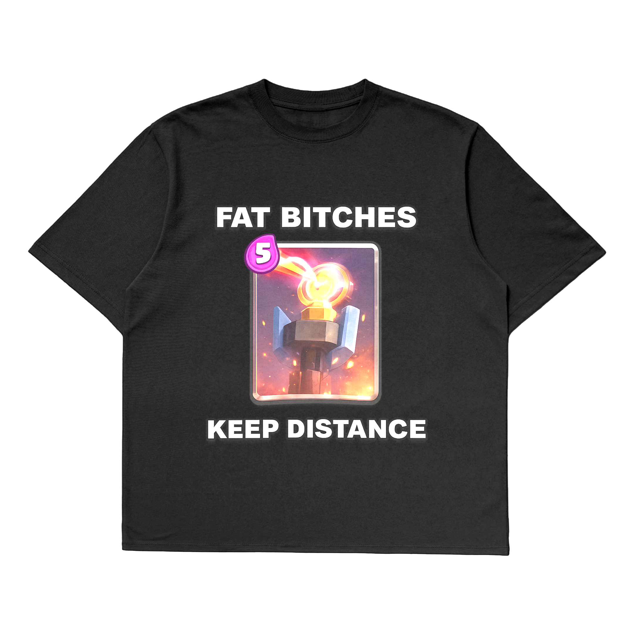 Keep Distance - Oversized Tee