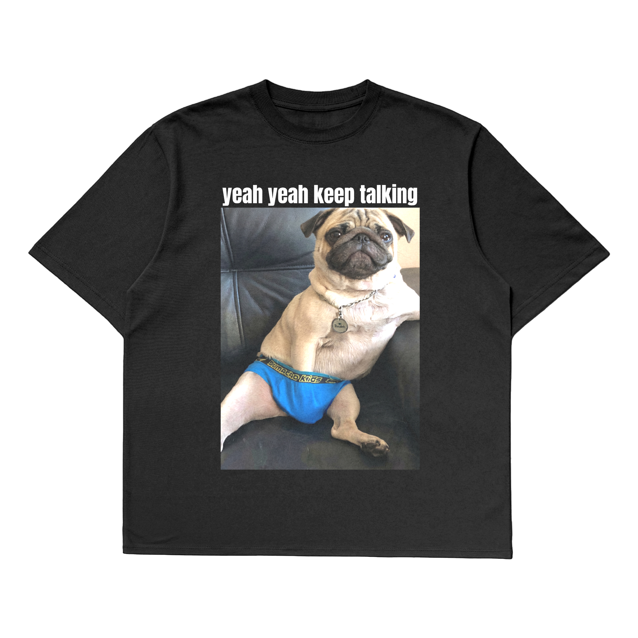 Keep talking - Oversized Tee