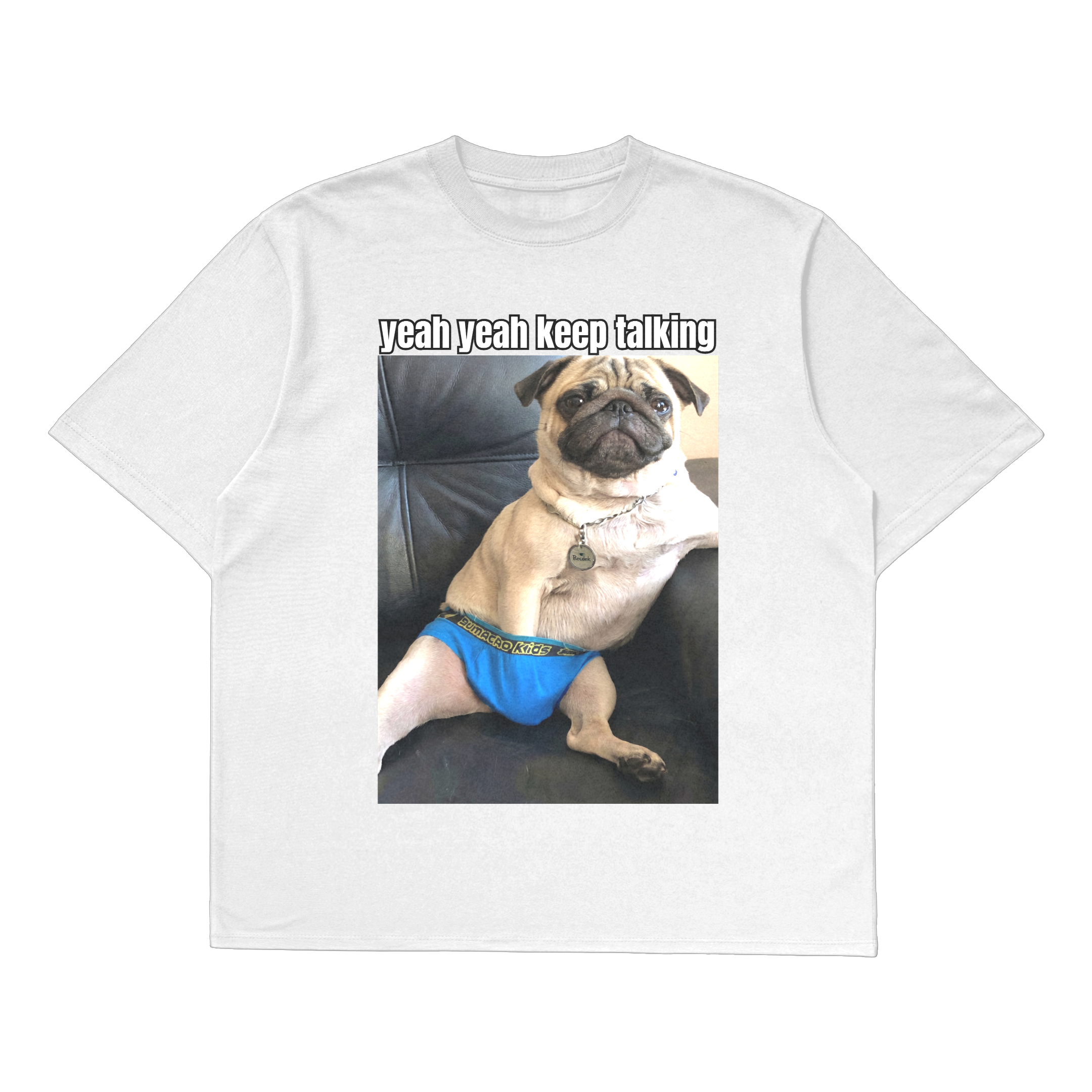 Keep talking - Oversized Tee